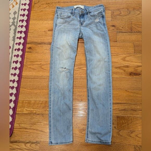 Hollister Size 27 5R Light Rinse Skinny Jeans V2 - Picture 1 of 6